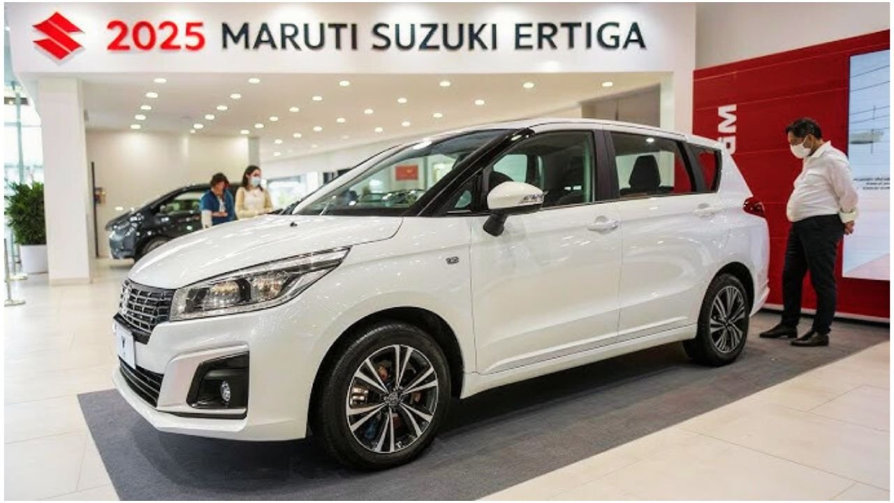 Suzuki New Ertiga 2025 – 28 kmpl Mileage, Luxury Interior, Advanced Safety and Lowest EMI Plans